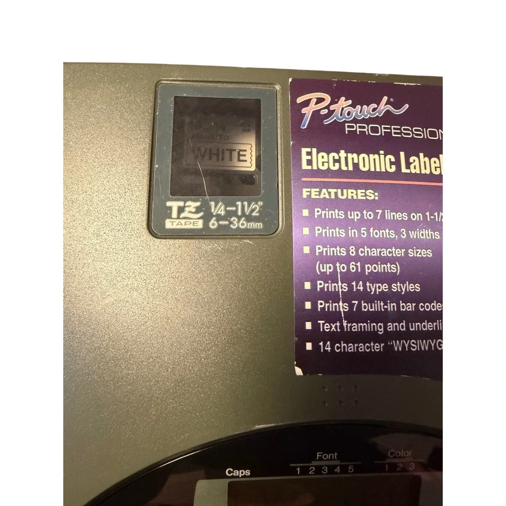 Brother P-Touch PT-530 Professional Electronic Labeling‎ System Desktop Printer